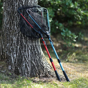 Filet de pêche à la mouche <span class=keywords><strong>télescopique</strong></span> pliable en nylon, filet de pêche à la <span class=keywords><strong>truite</strong></span>, filet en plastique PE - Product Image 5