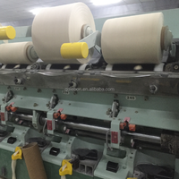Máquina de hilar por fricción DREF para la producción de hilo de algodón para mopas con motor central y componentes de motor