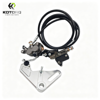 Kit de rétrofit de frein hydraulique KOTORQ YOZMA IN10 Pro Ultra Bee avec support d'adaptation CNC pour l'assemblage du frein arrière