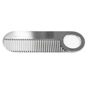Chất Lượng Cao Nhà Máy Tùy Chỉnh Chống Tĩnh Điện Thép Không Gỉ Xách Tay Đa Chức Năng Tóc Lược Và Râu Lược Bia Mở Chai - Product Image 2