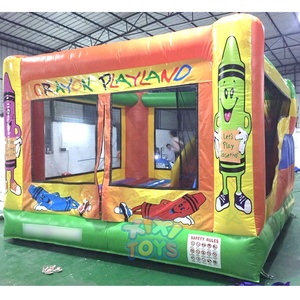 Château <span class=keywords><strong>gonflable</strong></span> d'intérieur XIXI TOYS pour tout-petits, mini, pas cher, avec toit, maison de saut <span class=keywords><strong>gonflable</strong></span> - Product Image 4