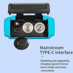 Mini misuratore di potenza ottica in fibra ottica Tester Opm palmare sorgente di luce rossa 10mw ottico misuratore di potenza SC/LC/ST/FC connessioni - Product Image 5