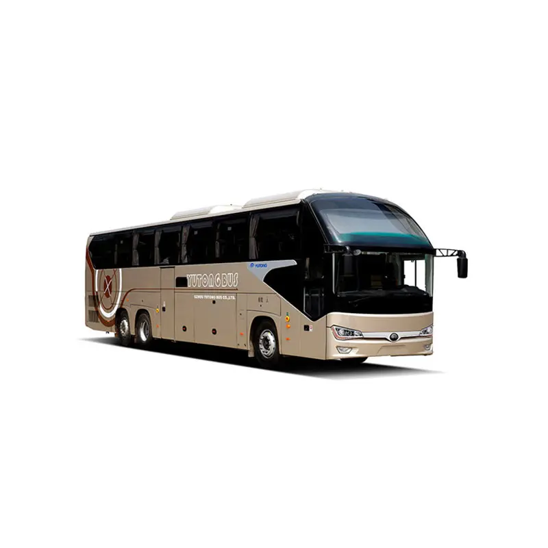 Yutong-Autobús de segunda mano de lujo con 56 asientos, autobús con puerta central, ZK6148