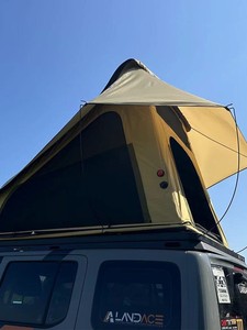 Triangle Rear Raised Inflatable Rooftop <b>Tent</b> Factory Direct Outdoor <b>Car</b> Side Camping <b>Tent</b> Four-season Quick Automatic Opening LF - Product Image 4
