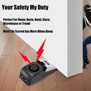 <b>Smart</b> <b>Home</b> Supplies 120 Db Wireless Door Stop Stopper Alarm Block Security <b>Home</b> - Product Image 4