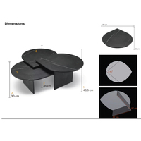 Meubles de salon NANWEI table basse de luxe sur mesure