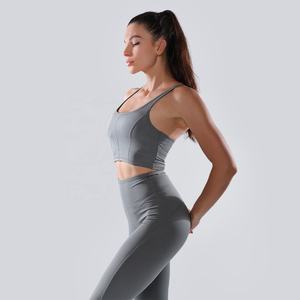 Ptsports Nieuwe Collectie <span class=keywords><strong>Sex</strong></span> Back Bra <span class=keywords><strong>Hot</strong></span> Verkoper Vrouwen Yoga Set Populaire Set <span class=keywords><strong>Gym</strong></span> Kleding Naaien Ontwerp - Product Image 5