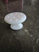 Globe de glace rouleau de jade pour le visage yeux cou-Anti-âge rouleau de jade massage guasha pour amincir et raffermir