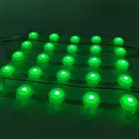 Écran LED numérique à mailles DMX SMD5050 IP67, panneau d'affichage, points lumineux, extérieur, DC12V