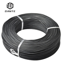 Cable de silicona flexible de alta temperatura 3KV 14awg-24awg Cable de cobre sólido Cable de goma de silicona de calentamiento súper suave