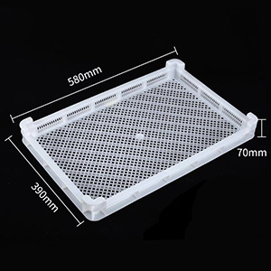 Plateaux en plastique empilables de lyophilisation de déshydratation de catégorie comestible pour l'industrie alimentaire - Product Image 3