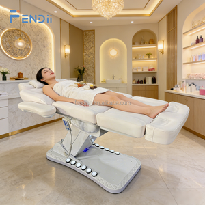 Tempat Tidur Kecantikan Modern Profesional yang Dapat Disesuaikan Secara Elektrik untuk Salon Kecantikan - Product Image 2