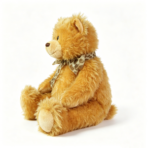 Ours en peluche personnalisé avec nœud à pois 51cm-99cm, animal en peluche doux pour enfants unisexe - Product Image 2