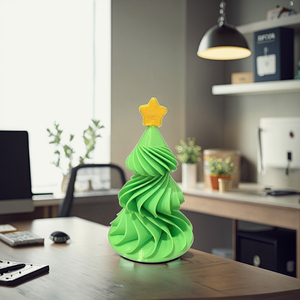 Jouet d'arbre de Noël imprimé en 3D, décoration de Noël unique, jouets sensoriels surprise, jouets porte-bonheur pour bureau et maison - Product Image 2