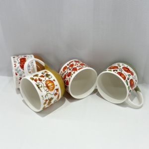Tazza da Caffè in Ceramica con Motivo a <span class=keywords><strong>Zucca</strong></span>, Serie a Tema <span class=keywords><strong>Zucca</strong></span>, Ecologica, Lavabile in Lavastoviglie e Utilizzabile nel Microonde, Fornitura Diretta dalla Fabbrica - Product Image 3
