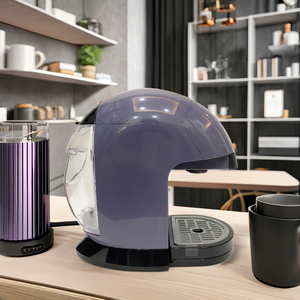 Cafetera Eléctrica Automática de 1450W con Bomba de Alta Presión, Capacidad de 1.2L, Compatible con Cápsulas <span class=keywords><strong>Dolce</strong></span> <span class=keywords><strong>Gusto</strong></span>, Sistema de Preparación, Plástico, para Auto y Hotel - Product Image 5