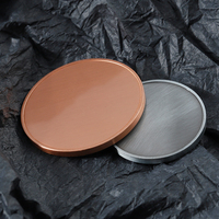Vente d'usine personnalisée pas de quantité minimale 30Mm 40Mm 50Mm laiton argent pièces de monnaie ébauches métal blanc défi pièce pour Laser
