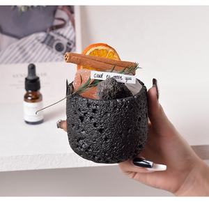 Pot à <span class=keywords><strong>bougie</strong></span> nordique <span class=keywords><strong>de</strong></span> thérapie aromatique en cristal avec logo en relief personnalisé vente en gros <span class=keywords><strong>de</strong></span> <span class=keywords><strong>bougie</strong></span> parfumée en cire <span class=keywords><strong>de</strong></span> soja avec récipient à <span class=keywords><strong>bougie</strong></span> en béton - Product Image 5