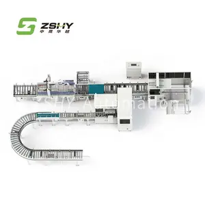 Automatic side Push carton case box packing line