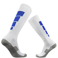 Chaussettes de sport tricotées pour jeunes et adultes, avec coussinets pour le football et le baseball, personnalisables avec logo, vente en gros, collection printemps pour enfants