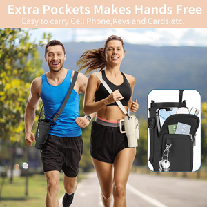 Bolsa Portabotellas de Agua Premium Personalizada con Bolsillo para Teléfono, Bolsa de <span class=keywords><strong>Neopreno</strong></span> para Transportar Botellas de Agua - Product Image 3