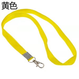 Cordón de poliéster de la ciudad de Yiwu 027 con clip metálico duradero de doble cabezal para tarjeta de identificación y colgante para teléfono - Product Image 5