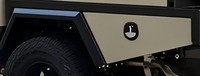 Auvent amovible en aluminium, boîte à outils en aluminium, adapté aux camionnettes et à une utilisation en extérieur