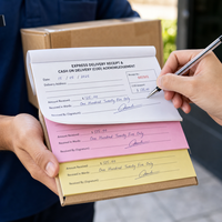 Papiers autocopiants A5 à 3 feuillets, sans bavures, pour images claires, à revêtement uniforme