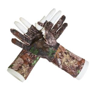 Кастомизируемые полупальцевые камуфляжные перчатки из полиэстера для охоты, туризма и активного отдыха от Demarui - Product Image 3
