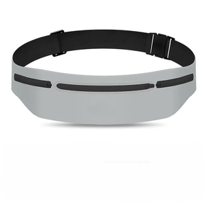 Riñonera de neopreno impermeable con cierre de cremallera, cinturón deportivo Unisex ultrafino de 7 pulgadas para correr y hacer senderismo - Product Image 3