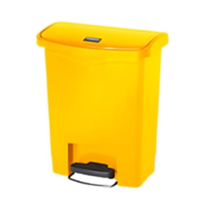 Pattumiera a Pedale in Resina Gialla 30 L - Product Image 2