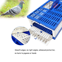 Fournitures pour pigeons de course QA Racing, cages à oiseaux en plastique, nids, paniers de transport pliables pour pigeons