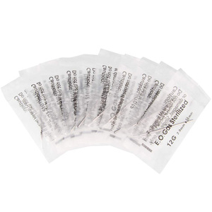 Aiguilles de perçage jetables pour tatouage 100 pièces/boîte Tailles 10/12/14/16/18/20G pour perçage corporel Oreille Nez Lèvre Permanent - Product Image 3