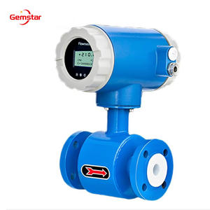 Bidirectionele vooruit-achteruit SS304 water-olie-brandstof RS485 HART <span class=keywords><strong>4</strong></span>-<span class=keywords><strong>20mA</strong></span> puls digitale slimme elektromagnetische debietmeter - Product Image 4