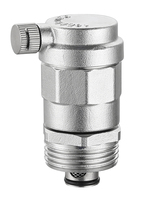 Vanne de purge manuelle/automatique LISHUI en acier inoxydable 304, 1/2"-1" pour chaudière et radiateur de chauffage