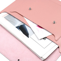 Porte-documents grande capacité, pochette pour ordinateur portable en cuir PU, porte-documents professionnel, sac à documents, organiseur de papeterie