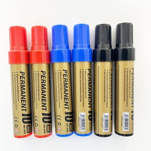 Marcadores Permanentes Surwin de Punta de Cincel Jumbo, No Tóxicos, Resistentes al Agua, Ancho de Escritura de 10 mm, Varios Colores, para Uso Escolar y de Oficina, Mejor Compra - Product Image 3