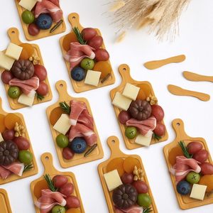 <span class=keywords><strong>Plateau</strong></span> de service personnalisé en <span class=keywords><strong>bambou</strong></span> pour charcuterie, <span class=keywords><strong>plateau</strong></span> à <span class=keywords><strong>fromage</strong></span> avec poignée, cadeau de mariage, cadeau de pendaison de crémaillère - Product Image 3