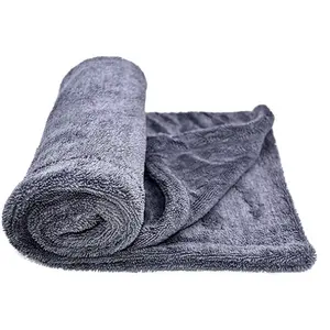 优质干燥毛巾超细纤维扭转环洗车毛巾吸收超细纤维清洗清洁扭转环干燥毛巾