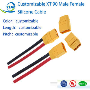 XT90 XT90H コネクタ プラグ オス メス シリコンワイヤーハーネス付き 卸売 - Product Image 1