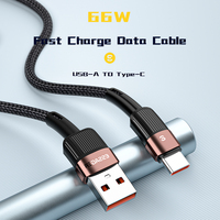 Essager Kabel Tipe C Pengisi Daya Cepat, USB-A Tipe C 2022 Star PD66W