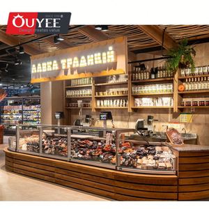 Panier à fruits en plastique à crochet de bonne qualité gondole à vendre étagères de supermarché en bois métal léger magasin supermarché - Product Image 1