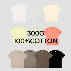 T-shirt surdimensionné en coton de qualité supérieure taille américaine standard T-shirts lourds de grande taille T-shirts pour hommes imprimés avec logo personnalisé - Product Image 4