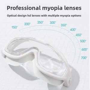 <span class=keywords><strong>Gafas</strong></span> de Natación de Competición Baratas con Cubierta Nasal para Hombre, <span class=keywords><strong>Gafas</strong></span> de Natación <span class=keywords><strong>Speedo</strong></span> para Mujer, Blancas, Arena Original Personalizadas - Product Image 3