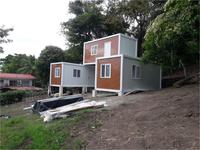 Assemblez facilement des maisons de conteneur 40 pieds Maison préfabriquée de conteneur de luxe Appartement préfabriqué de bureau à louer Offre Spéciale Casa