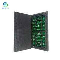 Módulo de Pantalla LED para Publicidad Exterior Multicolor SMD Shengpeng P3, Duradero, Brillo de 4000 cd, Ángulo de Visión de 150°