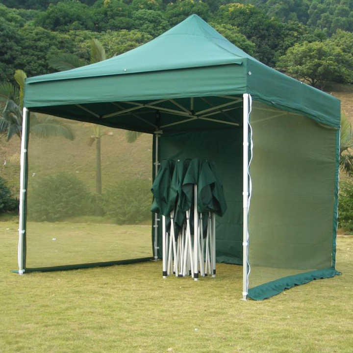 Waterproof 8x8 Pop-up Travel Beach Tent Aluminum Sun Shade Canopy Single  Layer 4-Person Gazebo