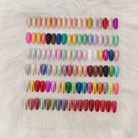 Poudre magique miroir OEM personnalisée 108 couleurs, super brillante, or titane, colorée, 0,4 g, effet miroir, poudre pour nail art DIY