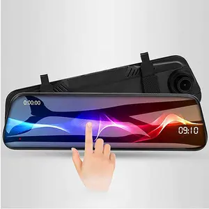 Nieuwe Producten 2023 Aanpasbare Bewegingsdetectie Handige Spiegel Gps Auto Dvr Camera Videorecorder Zwart Ce 1080P Ips Universeel