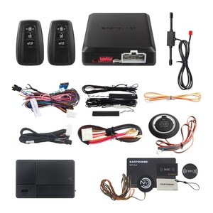 EASYGUARD EC002-T3-NFC-GPS Universal Car Alarm with Keyless Entry <b>Remote</b> Start NFC Card Lock Unlock Auto Sense Smartphone App - Product Image 2